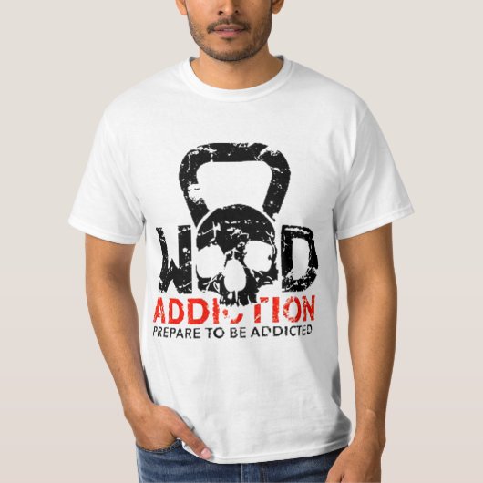 Wod Addiction Tシャツ (正面)