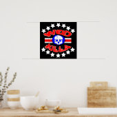 WOD Killa - RX ProjectのKettleスカルポスター ポスター (キッチン)