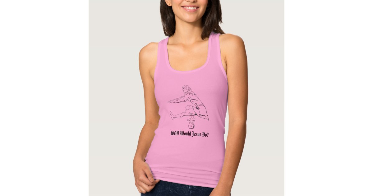 Wod Wjdのkettlebellの女性 タンクトップ Zazzle Co Jp Wod Wjdのkettlebellの女性 タンクトップ Zazzle Co Jp