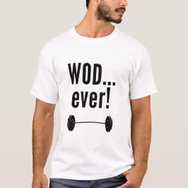 WODever! - Crossfitインスパイアノベルティのギフト Tシャツ