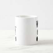 WODever!  Crossfit-Insipiredのマグ コーヒーマグカップ (中央)