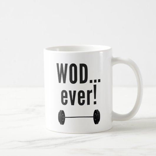 WODever!  Crossfit-Insipiredのマグ コーヒーマグカップ (右)