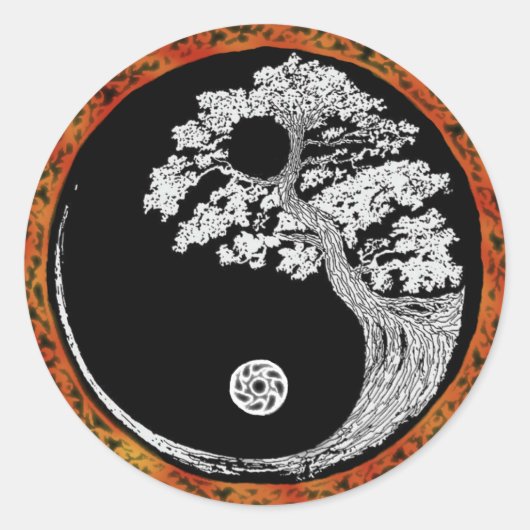 Woebegone Solロゴシール ラウンドシール (正面)