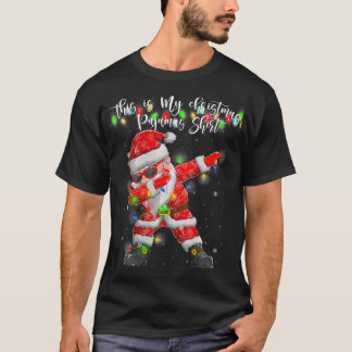Woensこれは私のクリスマスパジャマシャツクリスマス Tシャツ