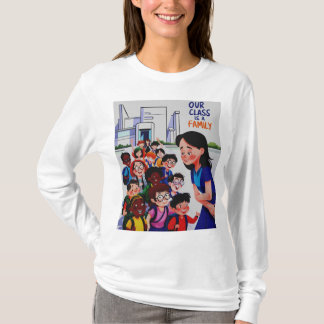 Woens私たちのクラスは家族 Tシャツ