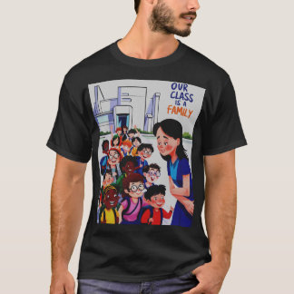 Woens私たちのクラスは家族 Tシャツ