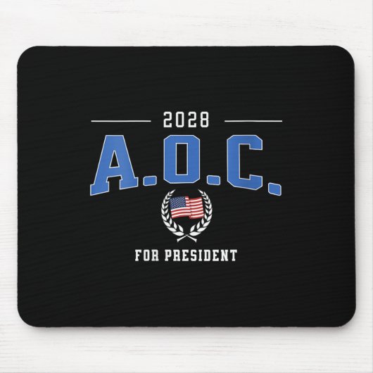 Woens Aoc 2028アレクサンドリア・オカシオ社長のために マウスパッド (正面)