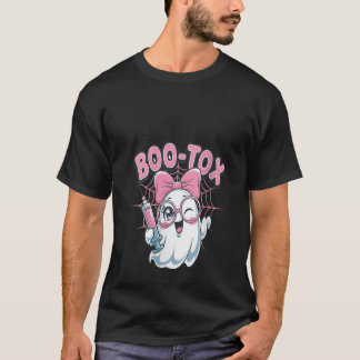 Woens BOO Toxナースインジェクターハロウィーンフィラーボット Tシャツ