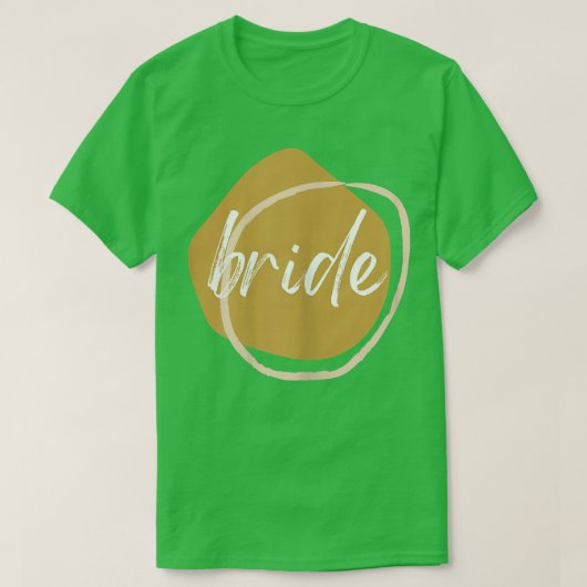 WOENS BRIDE MATCHING TEAM BRIDE結婚の役割 Tシャツ (デザイン正面)