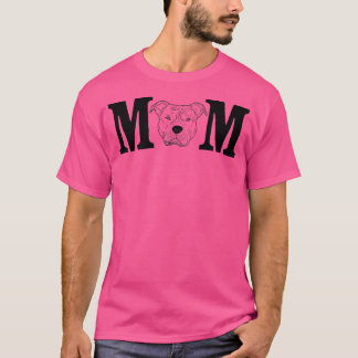 Woens Dog Mother Of Pit Bull Dog Premium T-Shirt Tシャツ