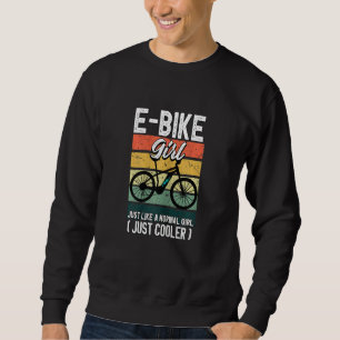 Woens EバイクガールペデレックEバイク1 スウェットシャツ