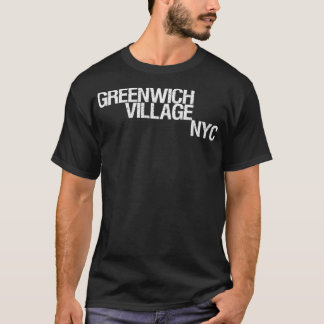 Woens Greenwich Village NYC (ニューヨーク市ギア) Tシャツ