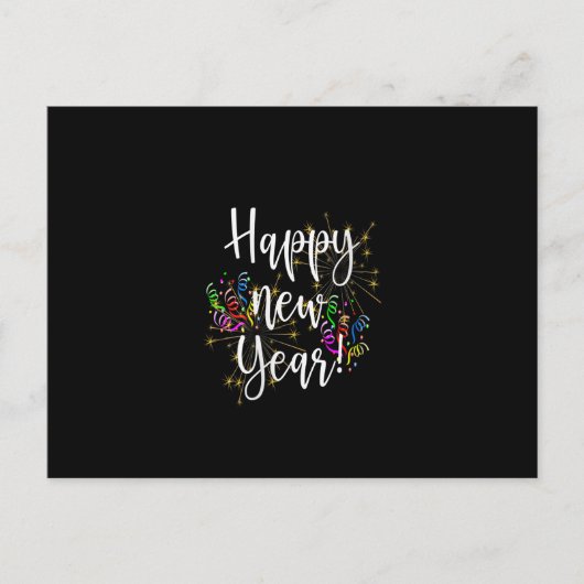 Woens Hello 2023 Happy New Year 2023 New Years Ev ポストカード (正面)