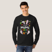 Woens I'm The Mimi Bunny おもしろい Matching Family E Tシャツ (正面フル)