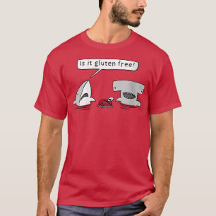 Woens Is It Gluten Free Two Shakes Graphic VNeck Tシャツ