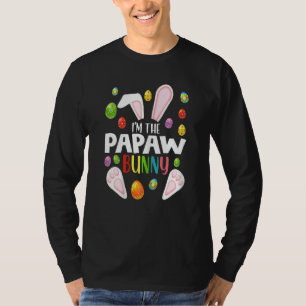 Woens I'The Papaw Bunny おもしろい Matching Family Tシャツ