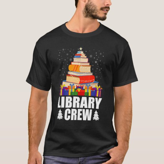 Woens Library Crew Librarian Library Assistant Tシャツ (正面)