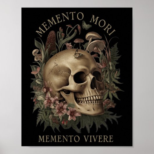 Woens Memento Mori Memento Vivere _哲学&a ポスター (正面)