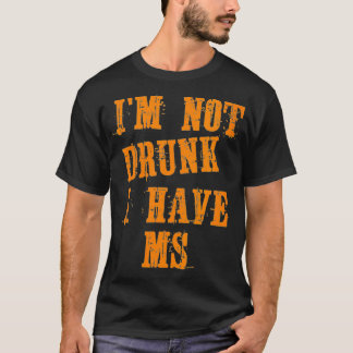 Woens MS認識度MS VNeck飲が無い Tシャツ
