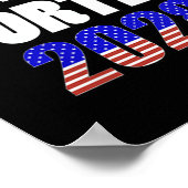 Woens Ocasio-cortez 2028 - Aoc For President V-ne ポスター (角)