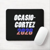 Woens Ocasio-cortez 2028 - Aoc For President V-ne マウスパッド (マウス)