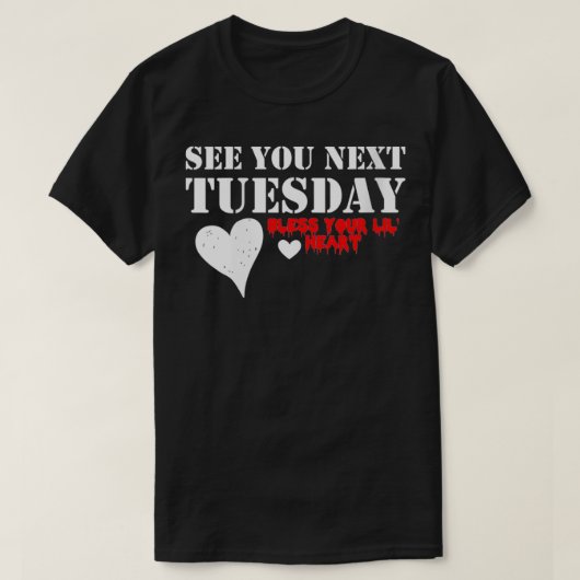 Woens See You Net Tuesday VNeck Tシャツ (デザイン正面)