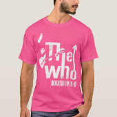 Woens The Who公式Maximum Rbツアー Tシャツ (正面)