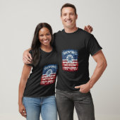Woens US Flag Fireworks CHIEF Safety Director Pyr Tシャツ (ユニセックス)