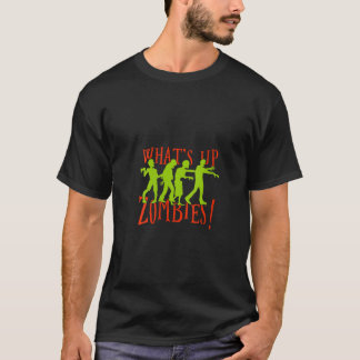 Woens What s おもしろい Up Zombies TrickまたはTreat Hall Tシャツ