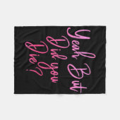 Woens Yeahしかし、あなたはジムおもしろいフィットネスの仕事を死んだ フリースブランケット (正面(横))