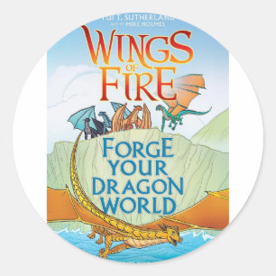 WOF Forge Your Own Dragon World ラウンドシール
