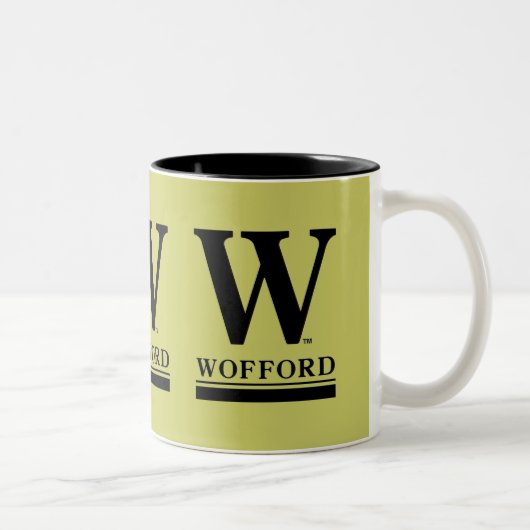 Woffordのロゴのマグ ツートーンマグカップ (右)