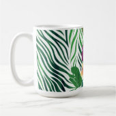 Wogende Dschungel-Harmonie コーヒーマグカップ (左)