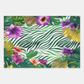 Wogende Dschungel-Harmonie ラッピングペーパーシート (正面3)