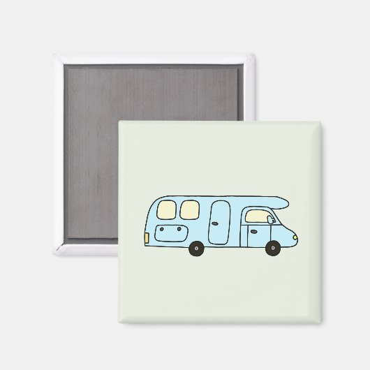 Wohnmobil マグネット (正面/裏面)