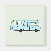 Wohnmobil マグネット (正面)