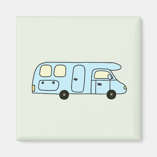 Wohnmobil マグネット (正面)