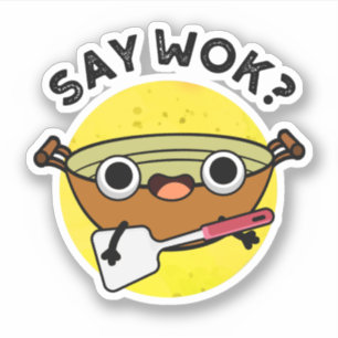 Wok Punおもしろいと中国の言う シール