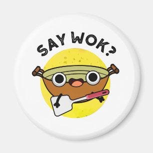 Wok Punおもしろいと中国の言う マグネット