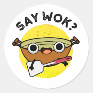 Wok Punおもしろいと中国の言う ラウンドシール