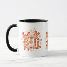 Wok & Roll 点心 アジア料理 ヴィンテージ レトロ フード