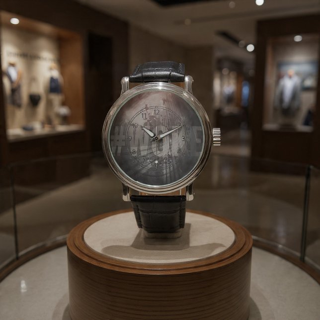 #WOKE （赤、黒、グレー）ウォッチ 腕時計 (クリエイターアップロード済み)