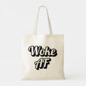 Woke AF トートバッグ (裏面)