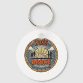 Woke ain't Broke Keychain キーホルダー (裏面)