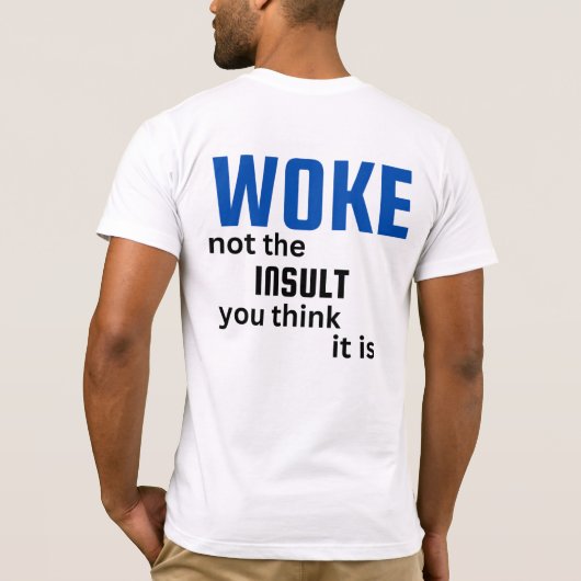 WOKE BCD Tシャツ (裏面)