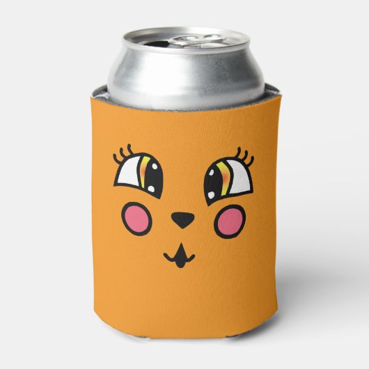 Woke UP Fox Coozie 缶クーラー (缶正面)