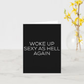 Woke Up Y As Hell Again  カード (黄色い花)