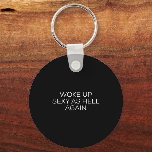 Woke Up Y As Hell Again  キーホルダー (正面)