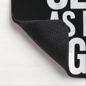 Woke Up Y As Hell Again Motivational Quote  マウスパッド (コーナー)