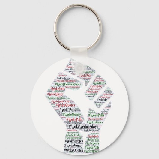 #WokeWednesdays キーホルダー (正面)